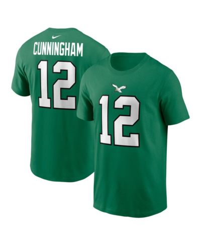 Мужская футболка Nike Randall Cunningham Philadelphia Eagles Retired Player Kelly Green