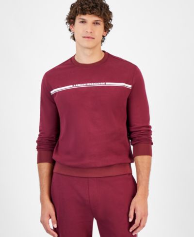 Мужской свитшот A|X Armani Exchange Long Sleeve Crewneck Linear Logo