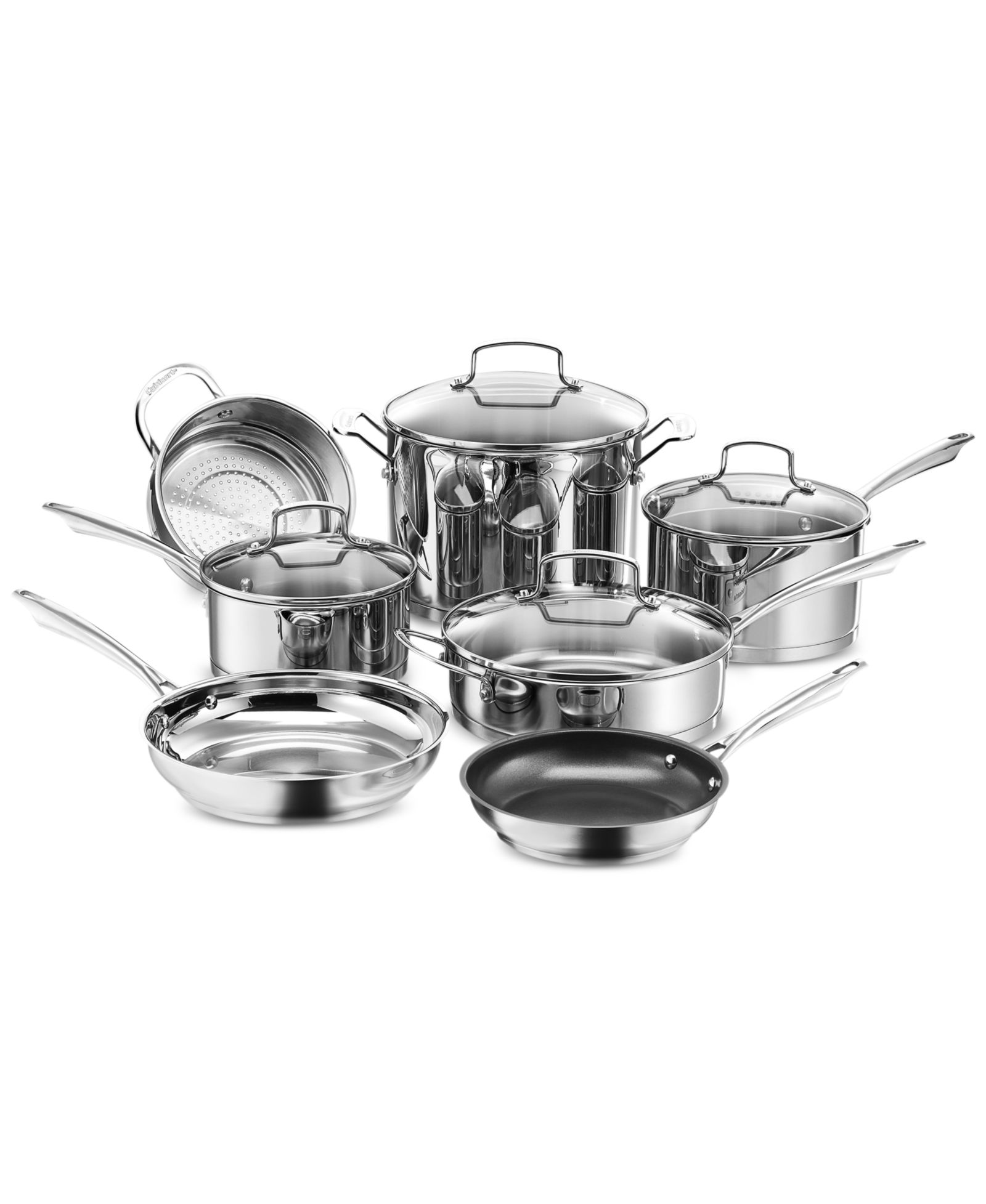 Cuisinart Pro Series Stainless Steel 11-Pc. Cookware Set