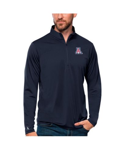 Antigua Мужская четвертьзастежка Navy Arizona Wildcats Tribute