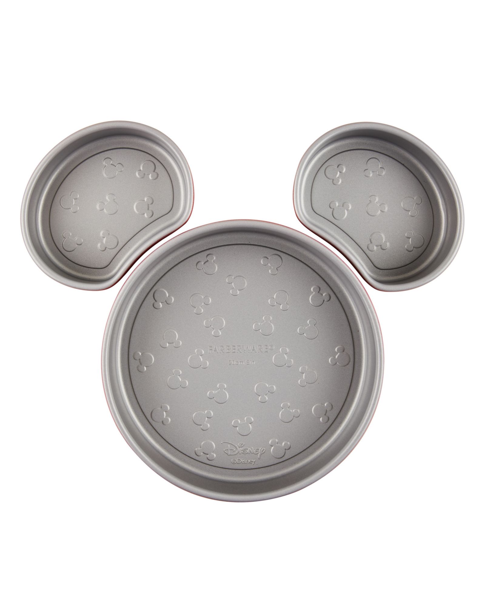 Набор форм для выпечки Farberware Bake with Mickey Mouse 3-Piece Nonstick Cake Pan Set