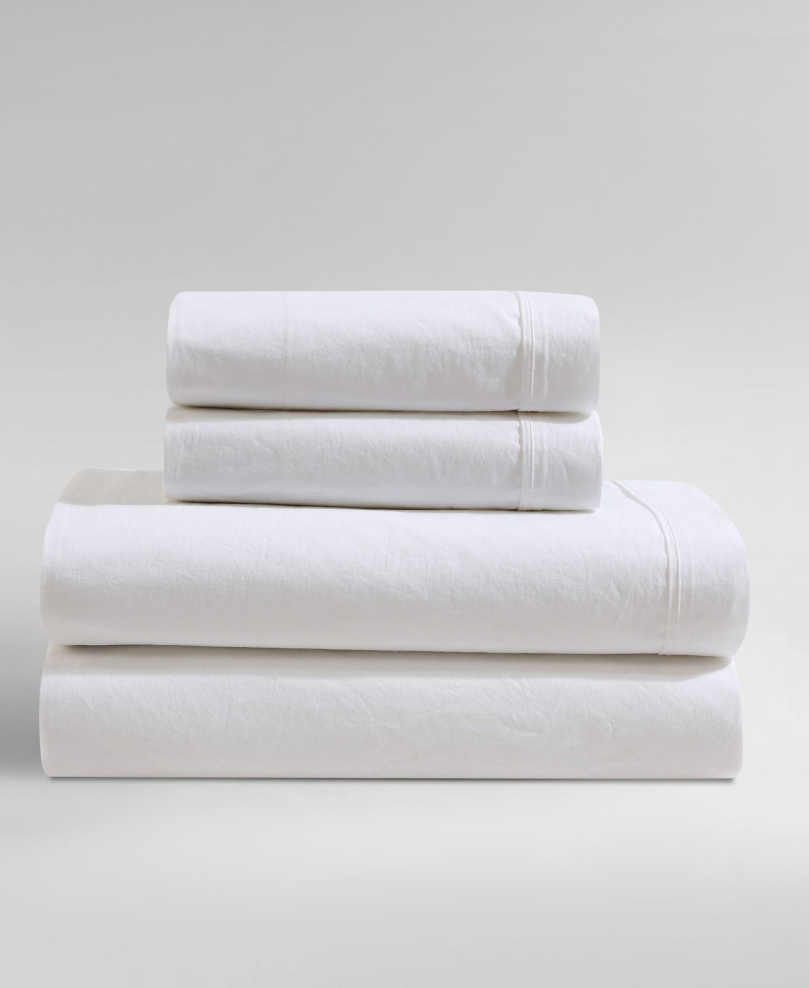 Calvin Klein Washed 200-Thread Count Cotton 3-Pc. Sheet Set, Twin