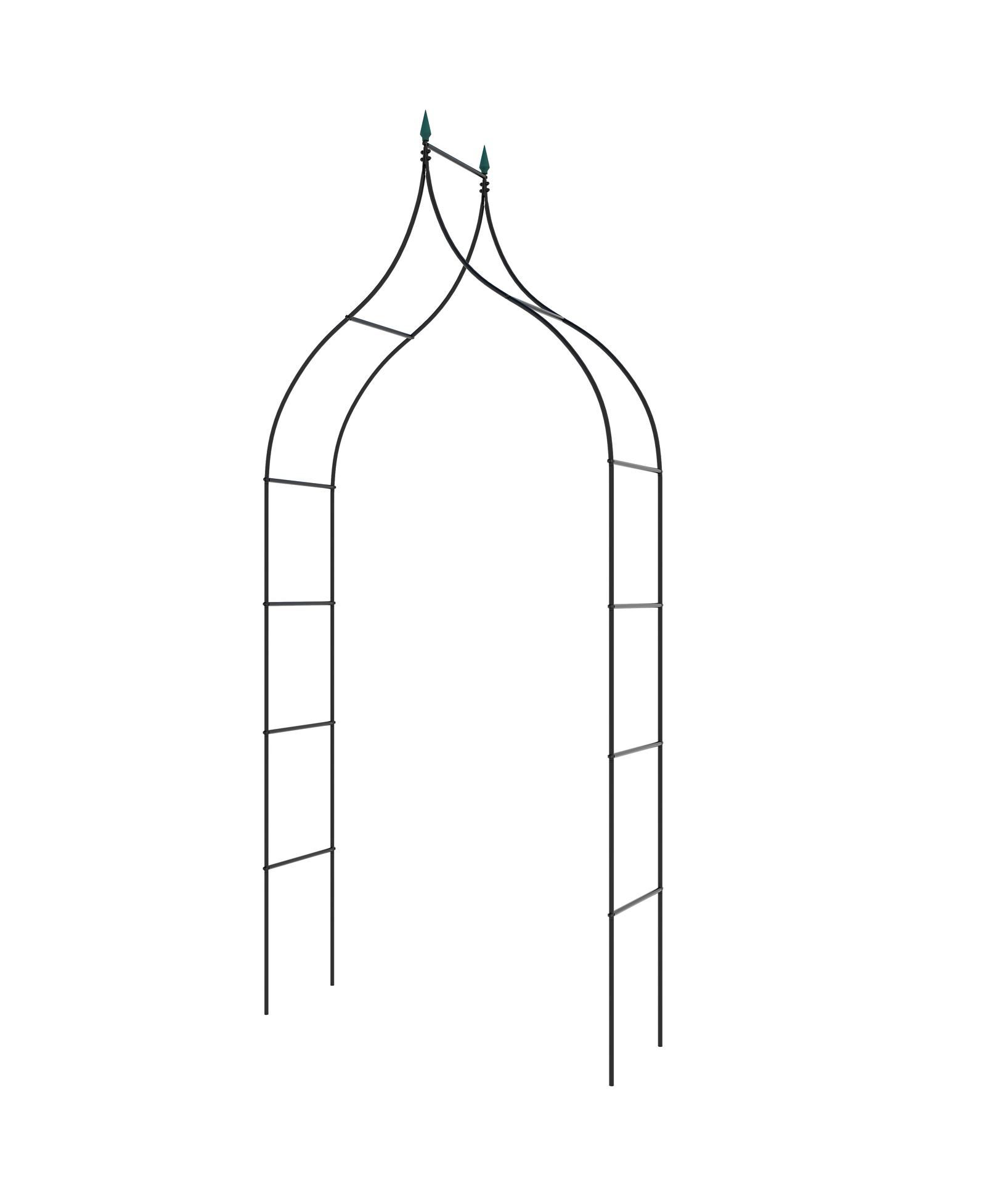 Декоративная металлическая садовая арка Slickblue 9.5 Feet