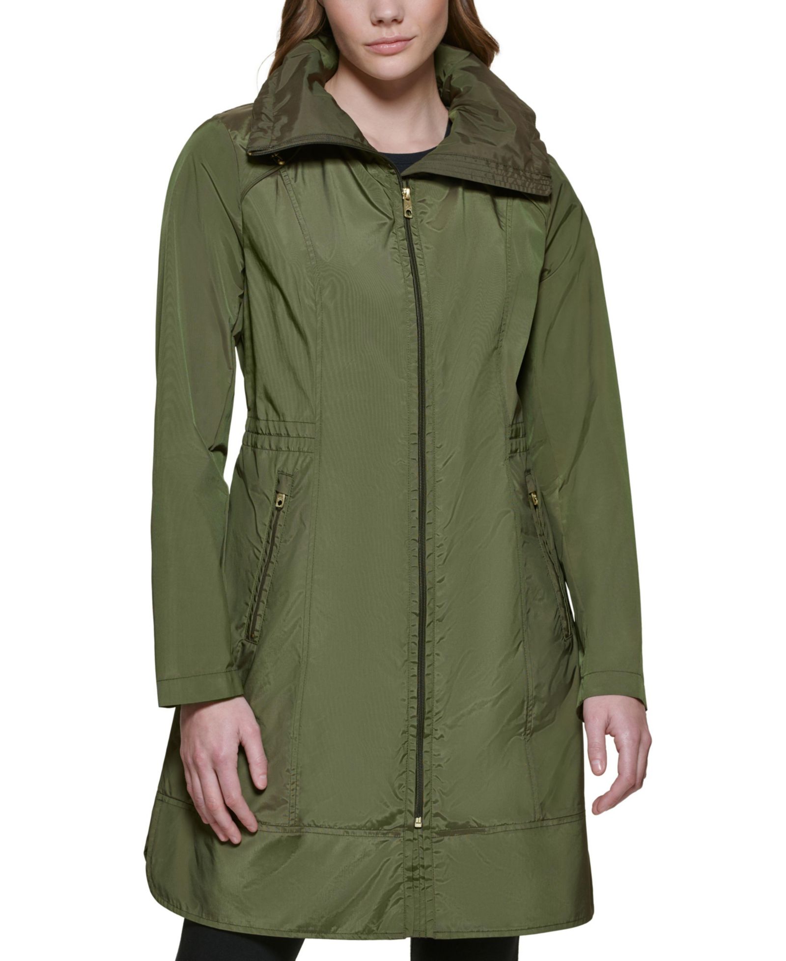 Cole Haan Signature Women's 36” Travel Packable Rain Jacket