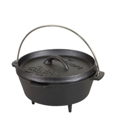 Чугунная жаровня Stansport Pre-Seasoned с ножками