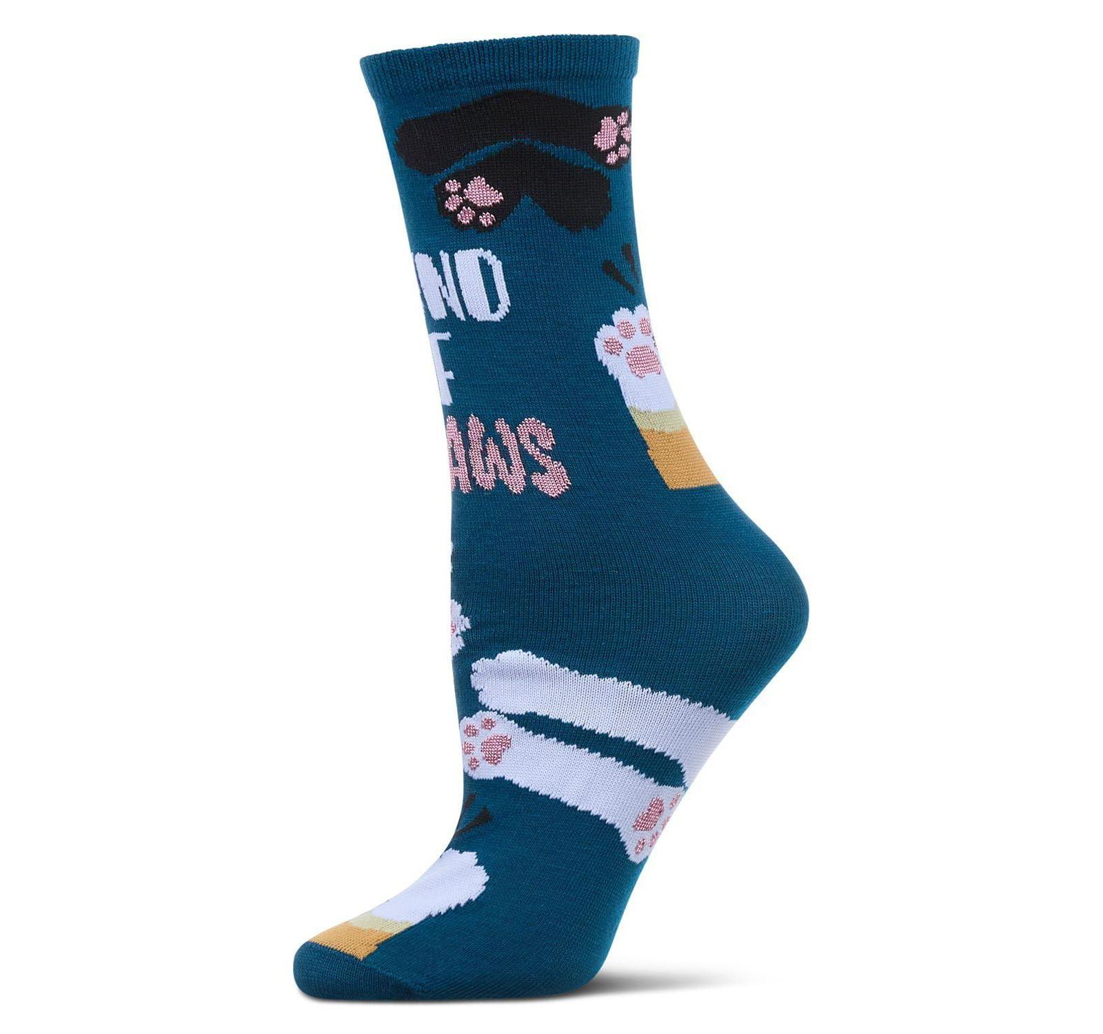 Round Of Appaws Greeting Card Crew Socks