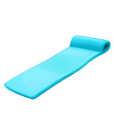 TRC Recreation Sunsation 1.75" Thick Foam Lounger Raft Pool Float, Tropical Teal