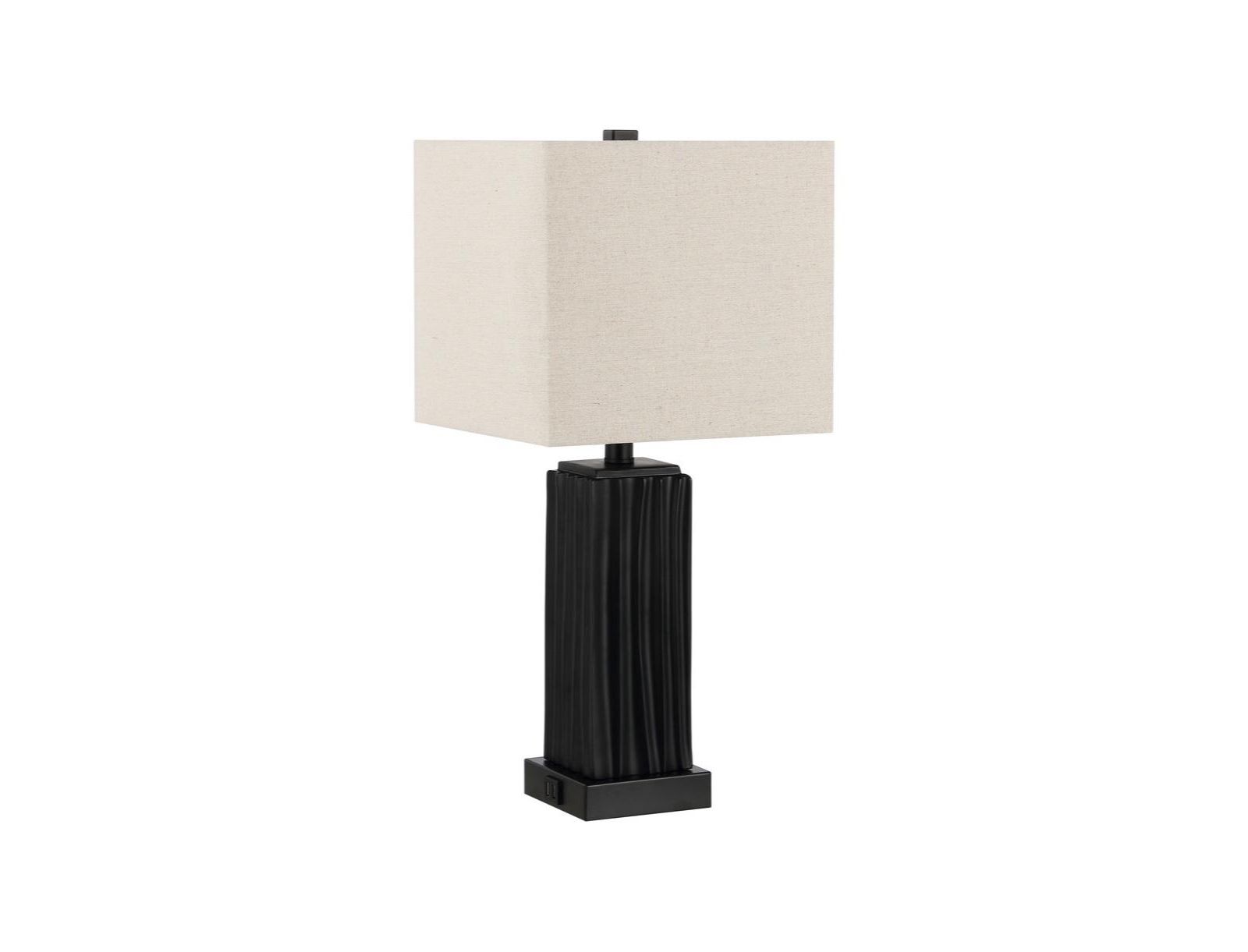 Park Table Lamp W/ USB Port