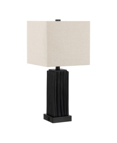 Park Table Lamp W/ USB Port