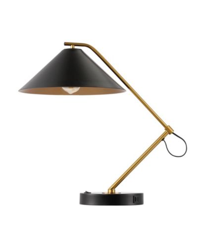 Moseby Table Lamp W/ USB Port