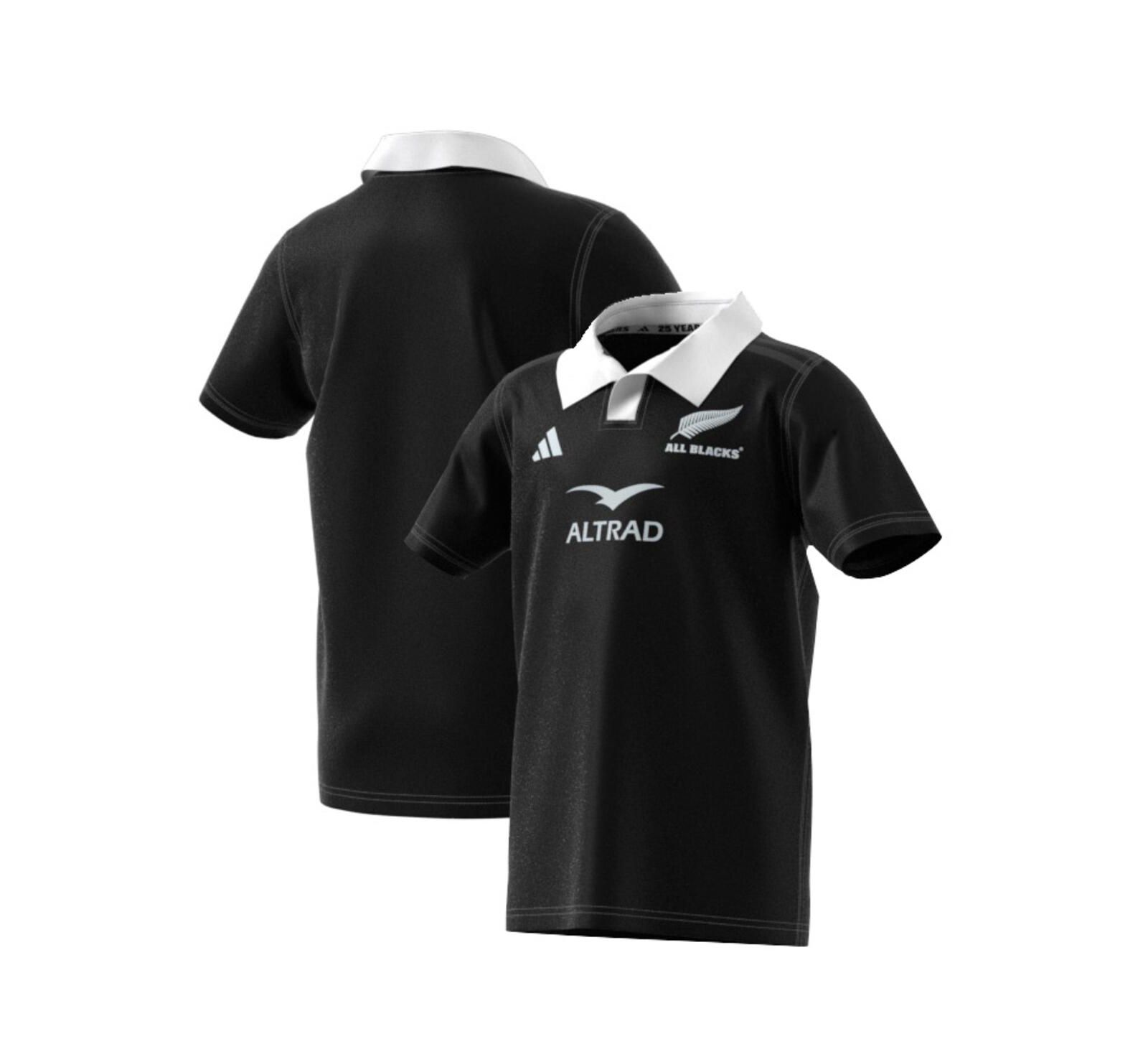 Детская джерси Adidas New Zealand Rugby 2024/25 Home Replica