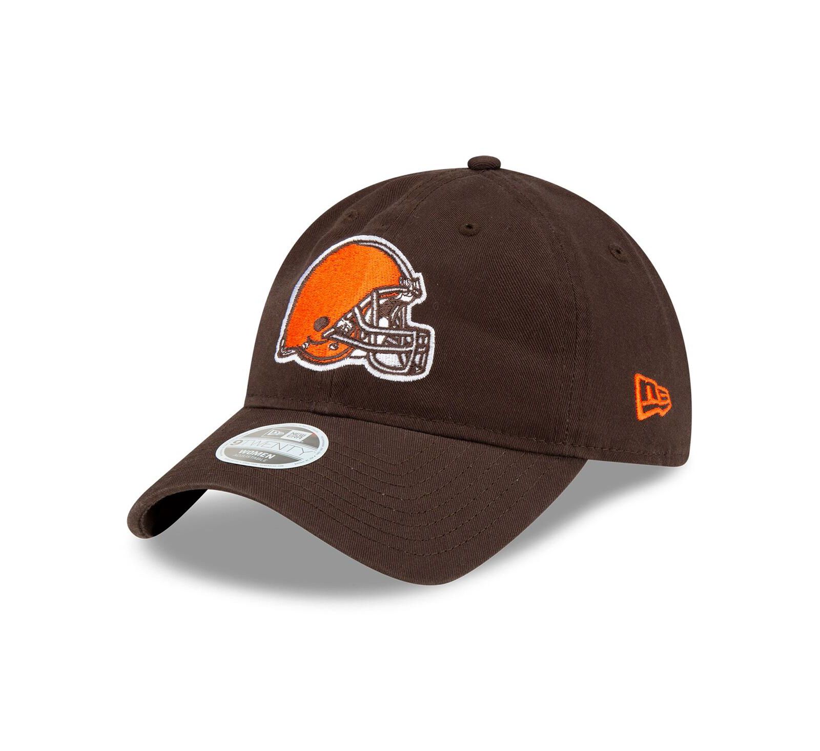 New Era Женская коричневая кепка New Era Cleveland Browns Core Classic 9TWENTY Adjustable