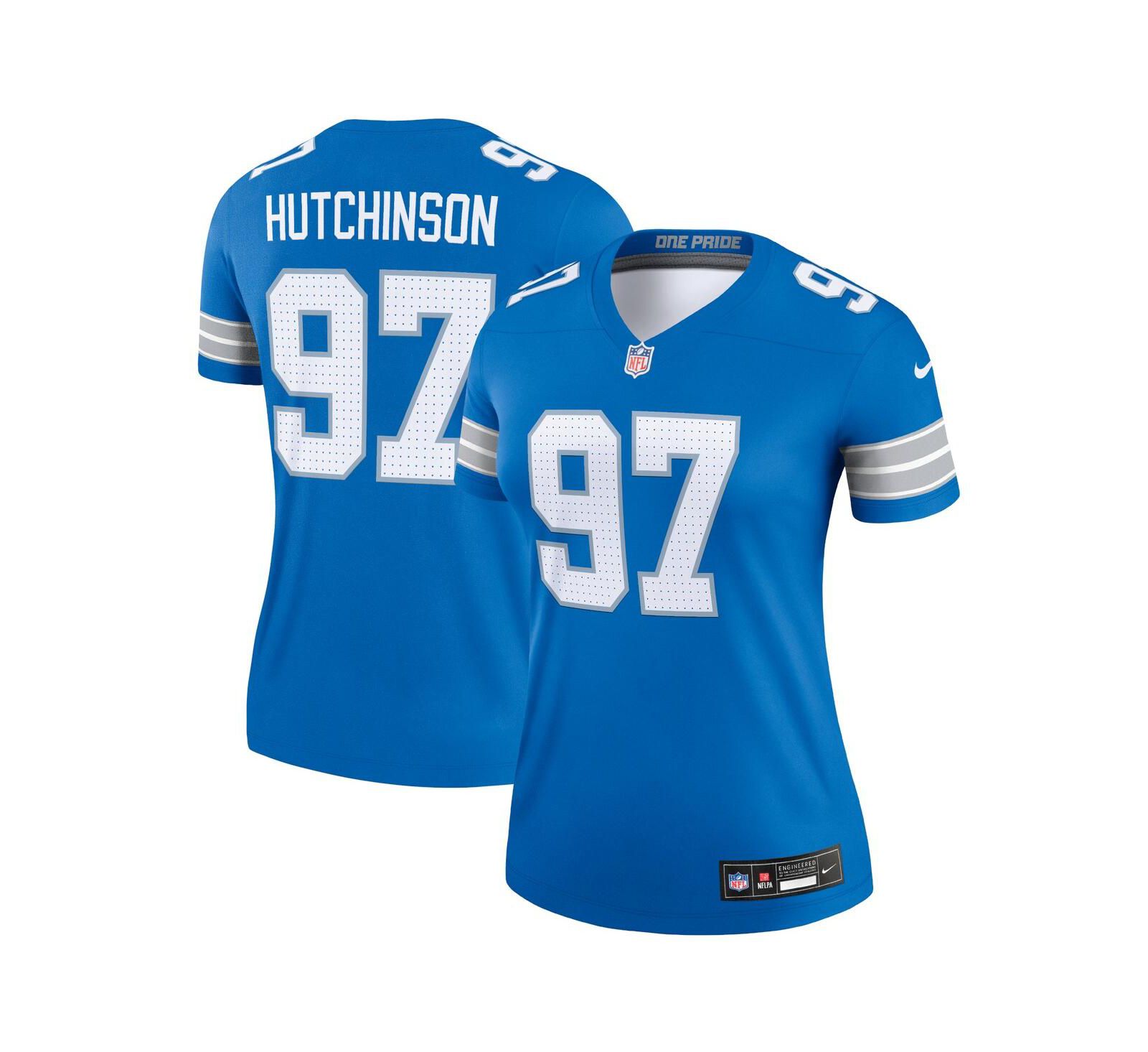 Женская джерси Nike Aidan Hutchinson Detroit Lions Legend