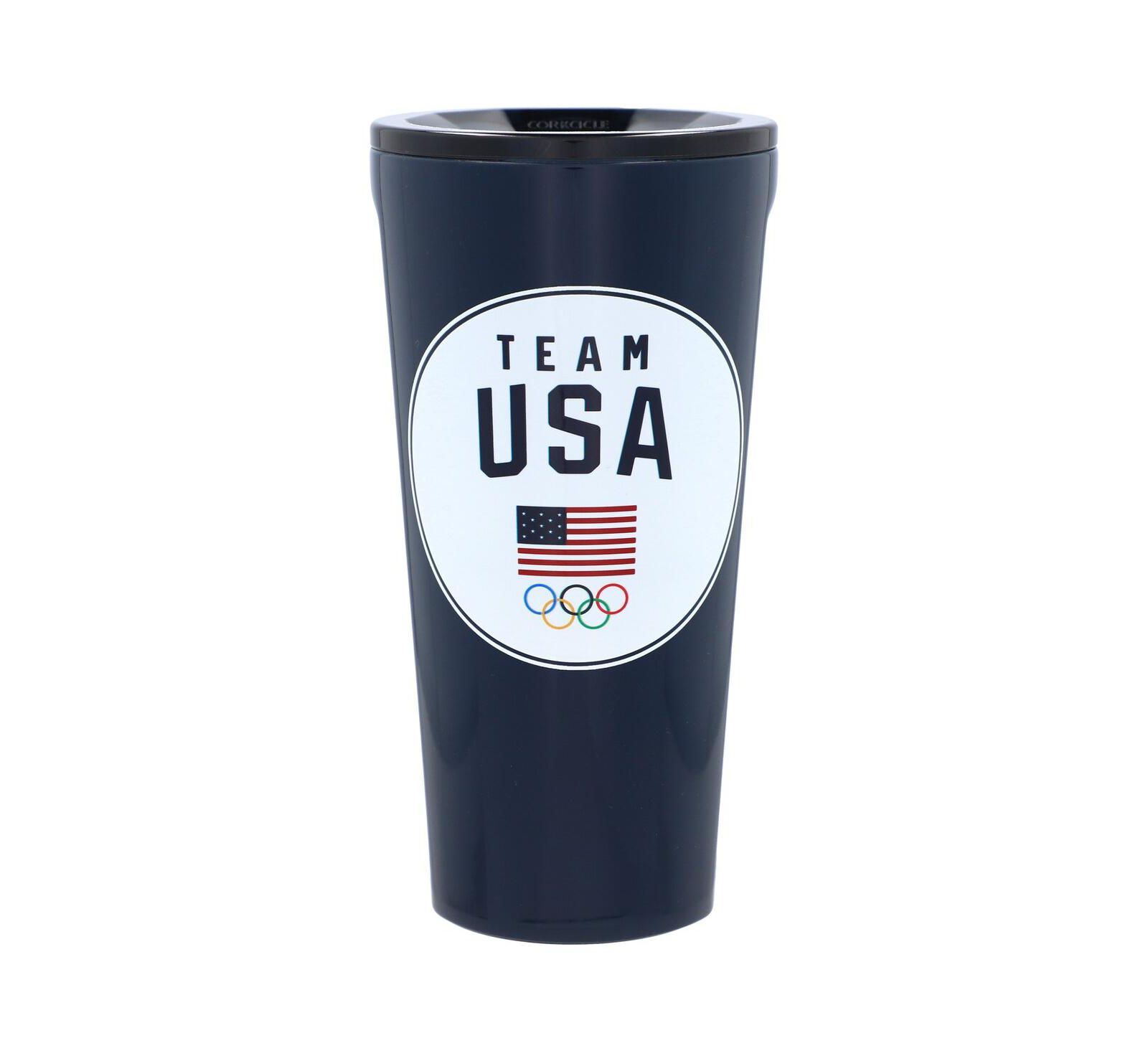Corkcicle стальной термос Team USA 16oz. Circle Badge