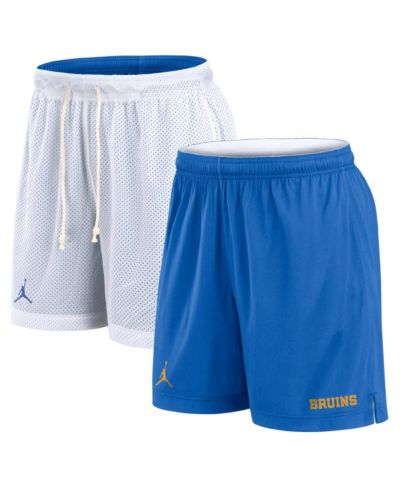 Jordan Men's White/Blue UCLA Bruins Primetime Reversible Shorts