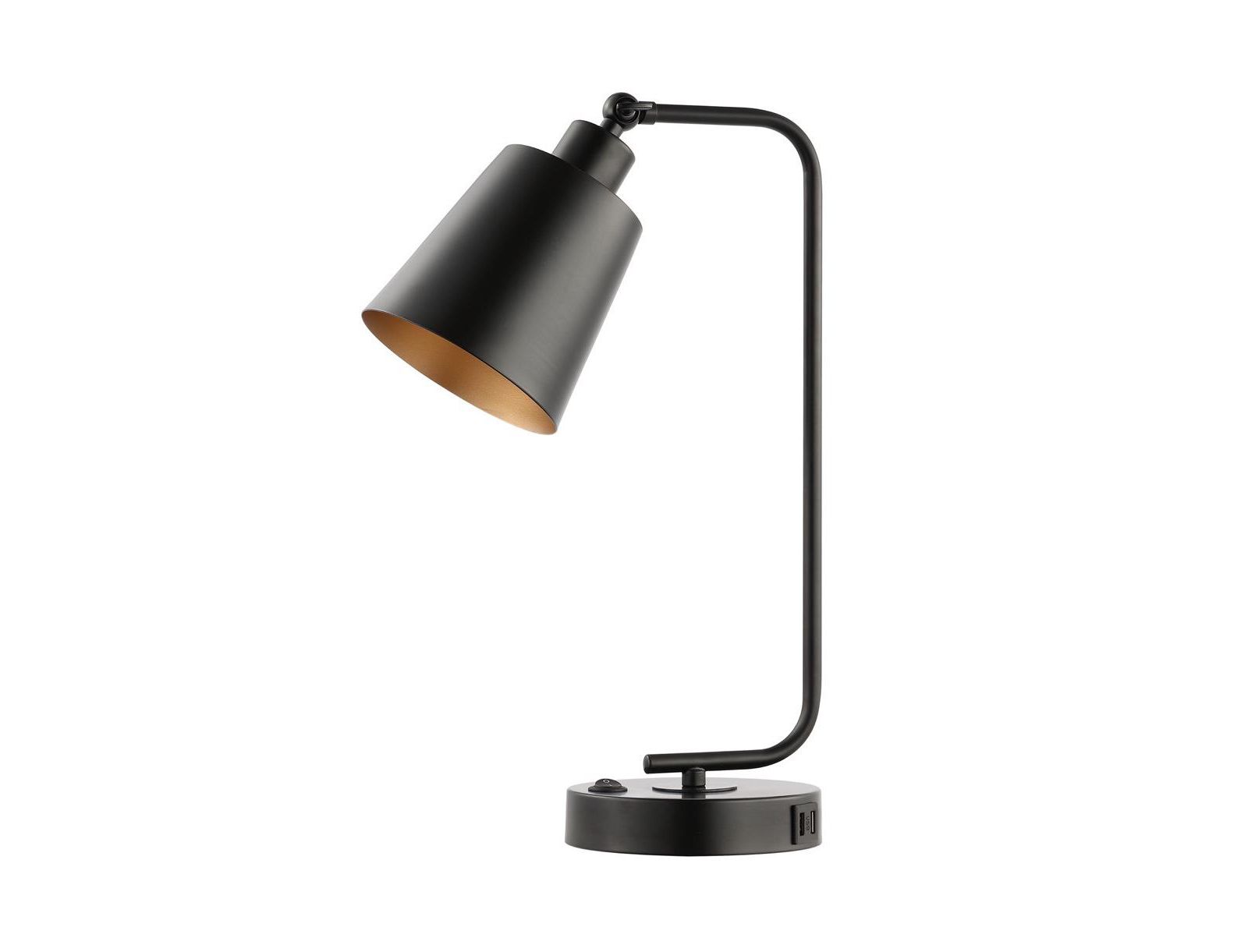 Nobel 16" Table Lamp W/ USB