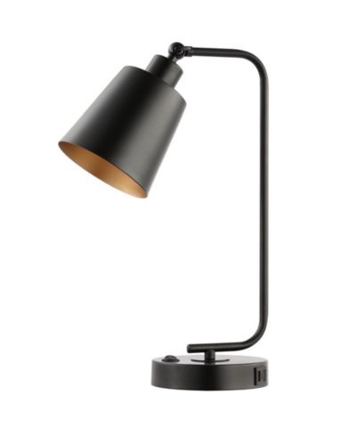 Nobel 16" Table Lamp W/ USB