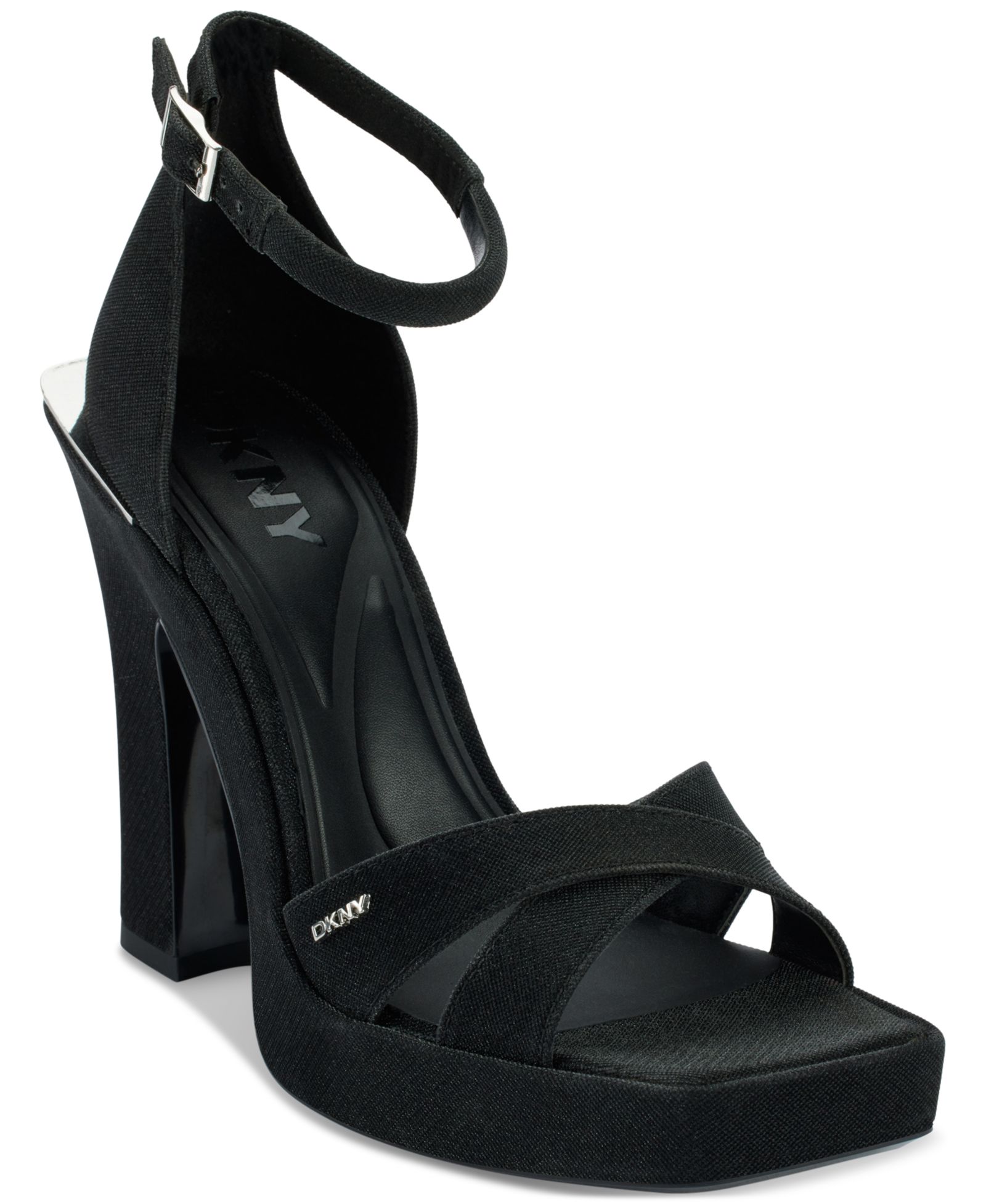 DKNY Women's Linda Strappy Square-Toe Sandals