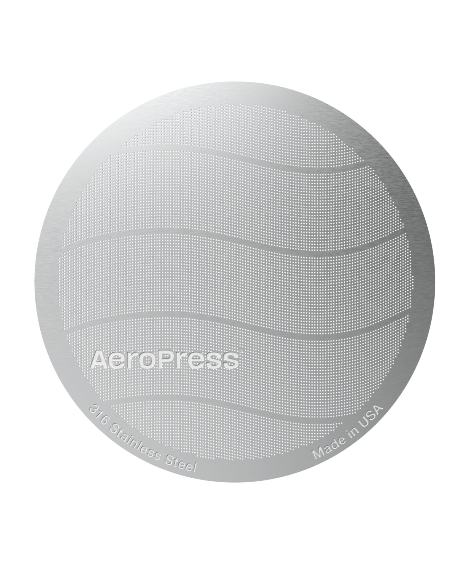 AeroPress Stainless-Steel Filter For Single-Cup Coffee Maker