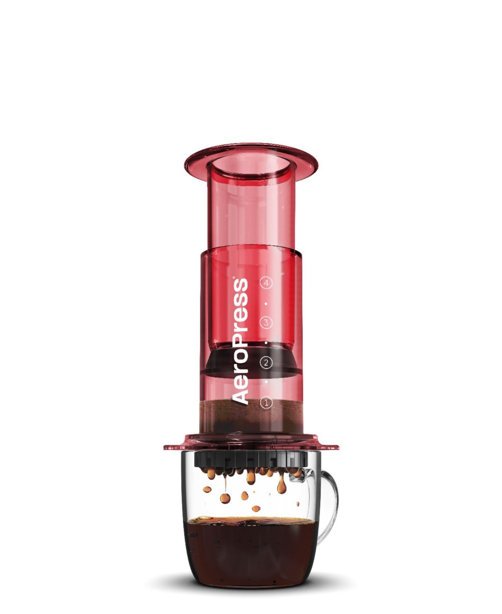 AeroPress 3-in-1 Technology Single-Cup Travel Coffee Maker