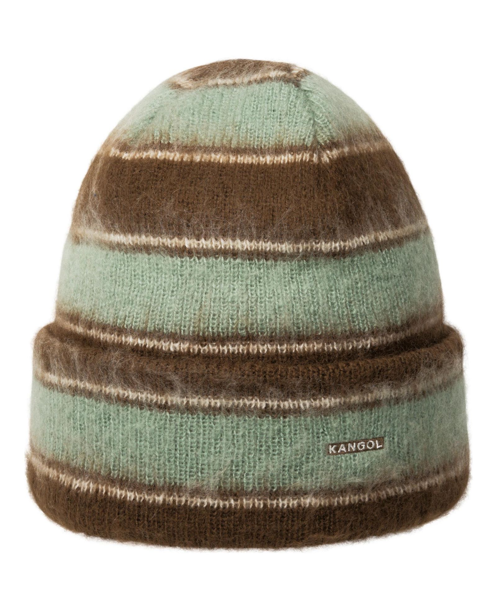 Kangol Men's Fuzzy Stripe Beanie Pull-Ons & Beanies