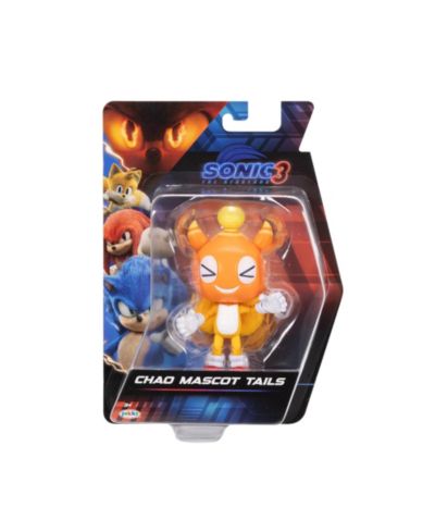 Sonic 3 Movie Tails с шапочкой Chao фигурка Wave 2, 5-дюймовая