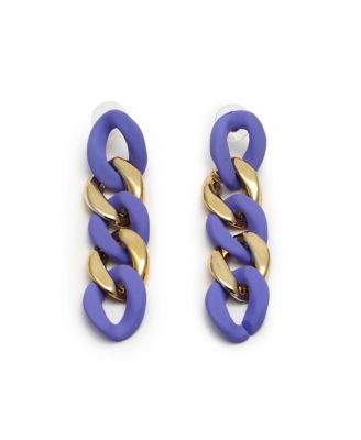 Серьги SOHI Women's Chainlink Drop