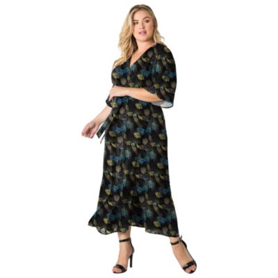 Black floral