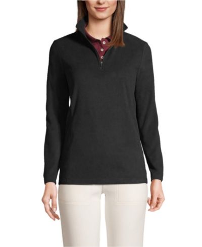 Джемпер Lands' End Women's Thermacheck 100 Fleece Quarter Zip Pullover Top