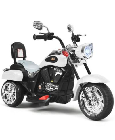 Vebreda 3-Wheel Chopper-Style Motorbike, Battery-Operated, Ages 3+