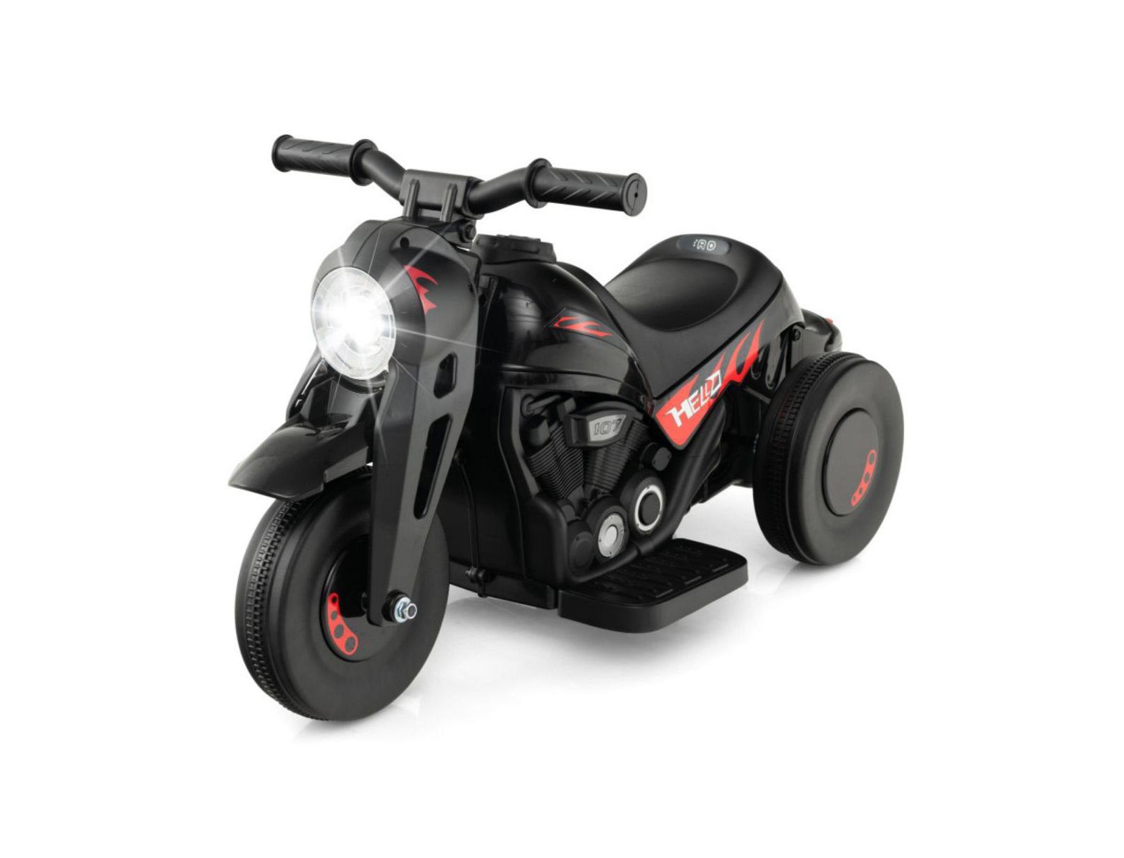 Vebreda 6V Kids Electric Motorcycle with Bubble Maker and LED Headlights Ride-On, Ages 3+