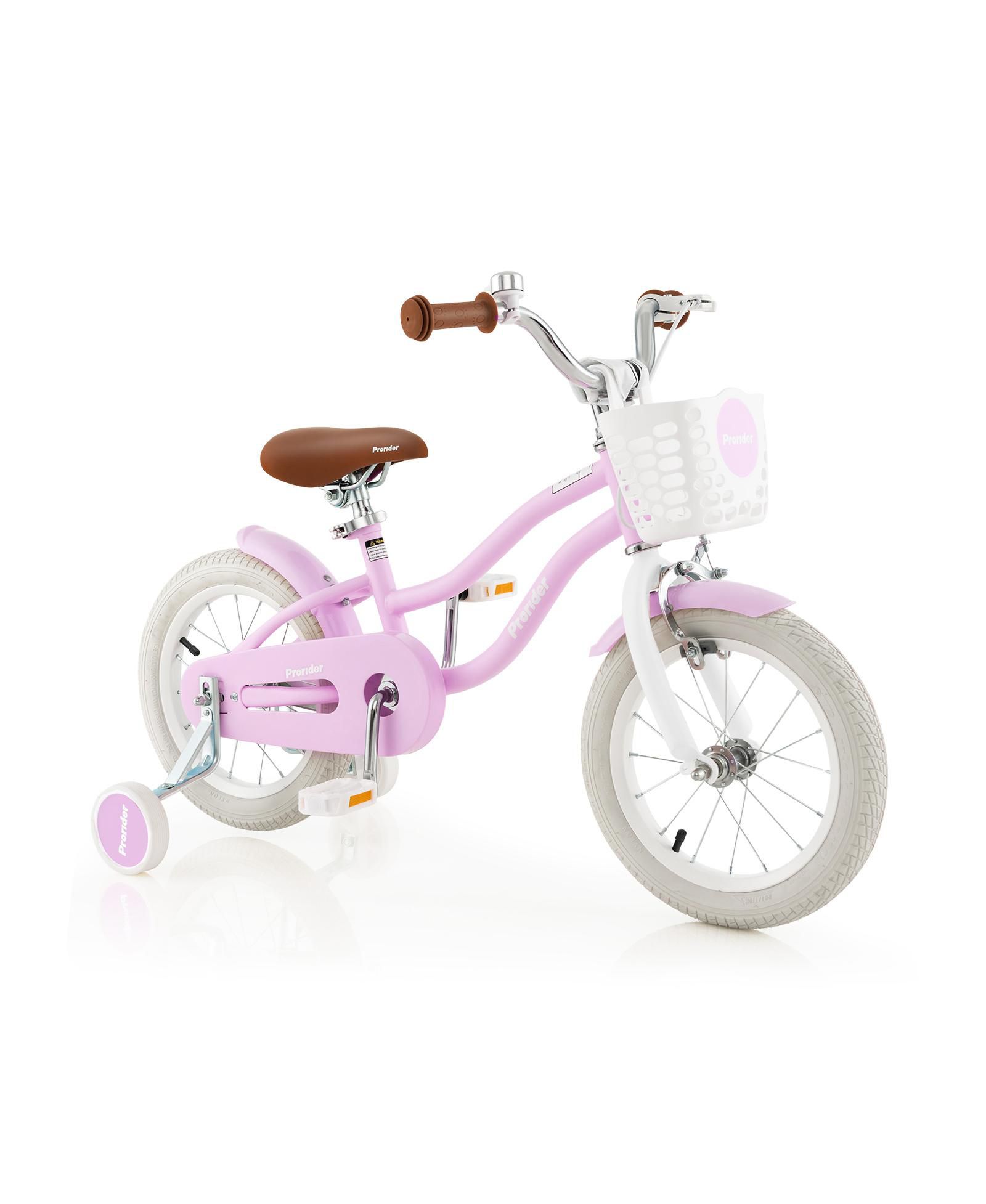 Детский велосипес VEBREDA 16 Inch Adjustable с тормозной системой для детей 3-8 лет