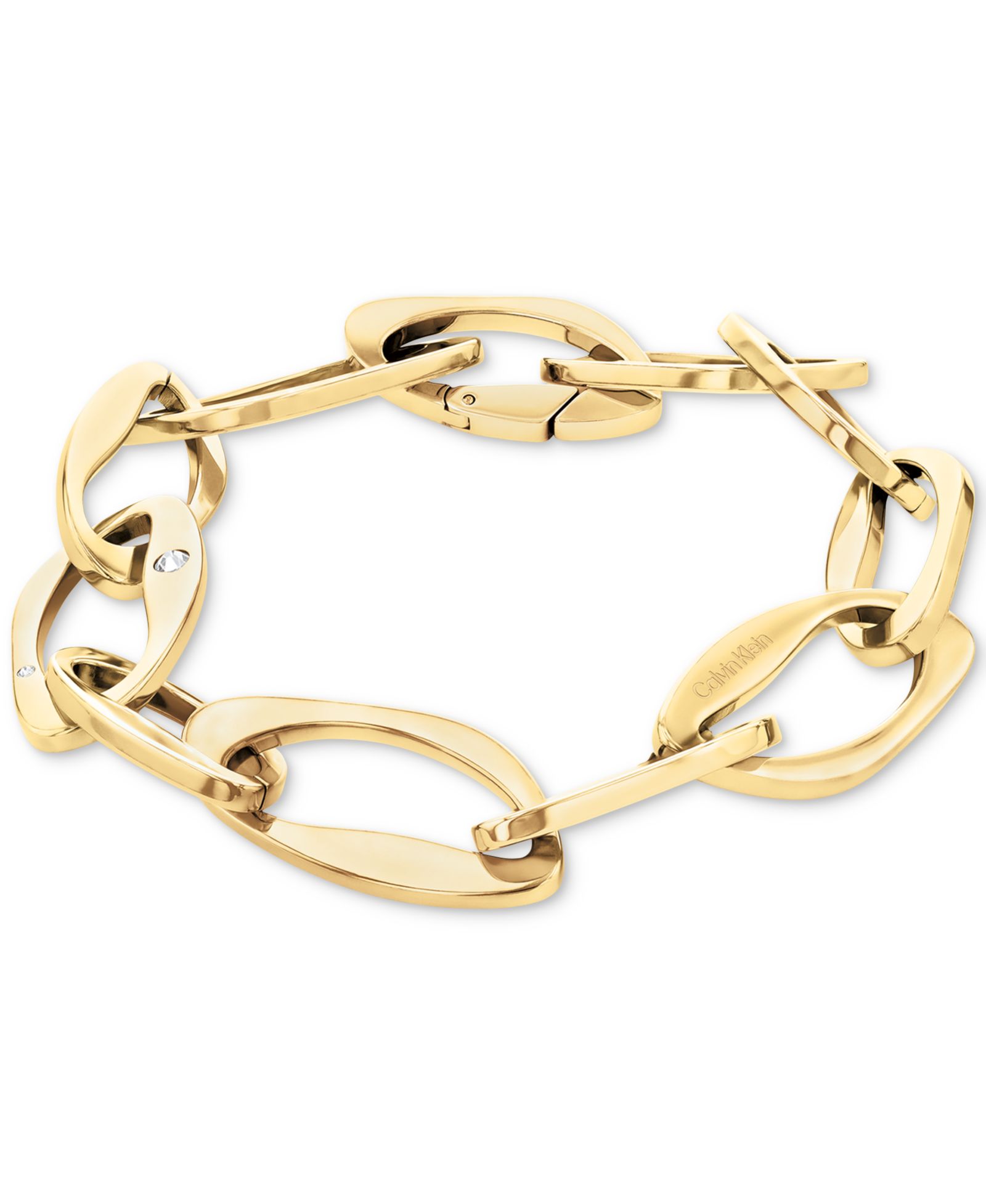 Браслет Calvin Klein Pav Sculpted Link Chain