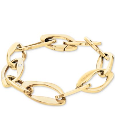 Браслет Calvin Klein Pav Sculpted Link Chain