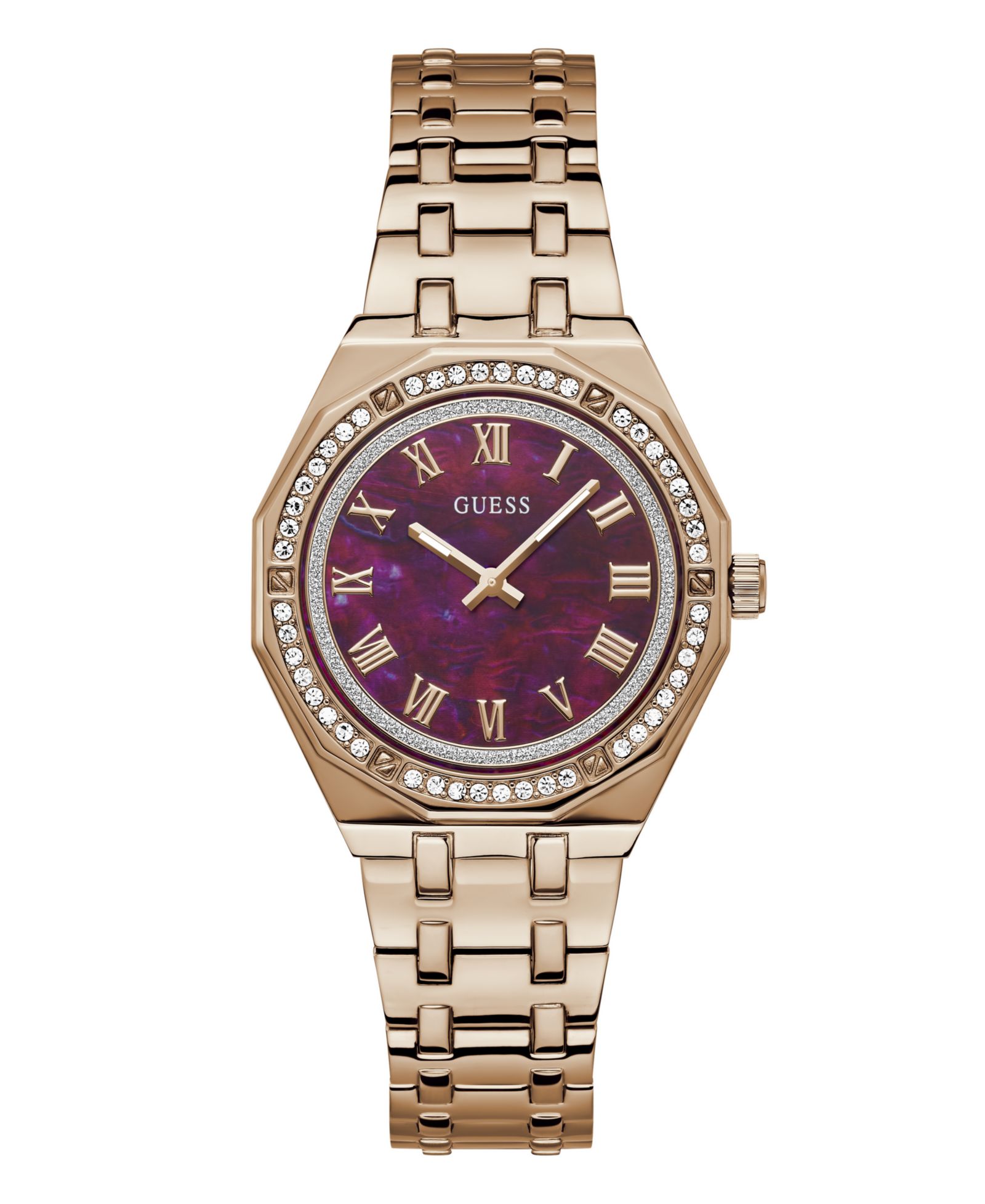 Часы GUESS Women's Analog Rose Gold Stainless Steel 36mm