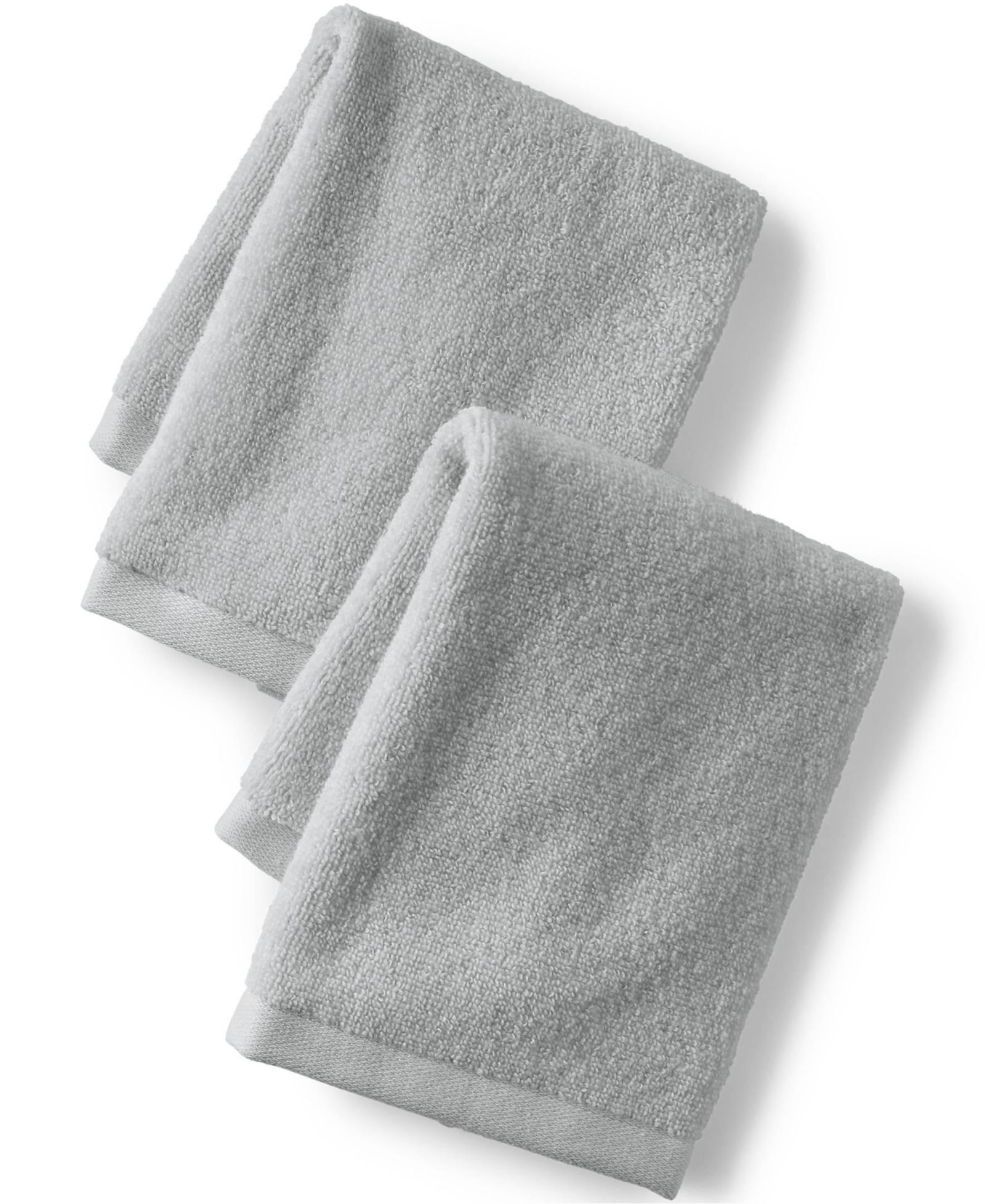 Набор из 2 полотенец Lands' End Quick-Dry Cotton
