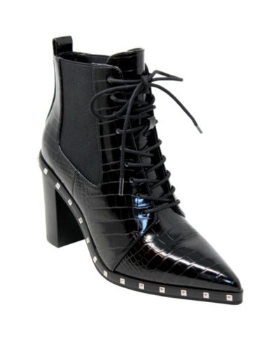 Charles by Charles David Womens DEBATE Chunky Heel Bootie
