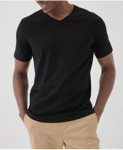 Мужская футболка Pact Organic Cotton Softspun V-Neck