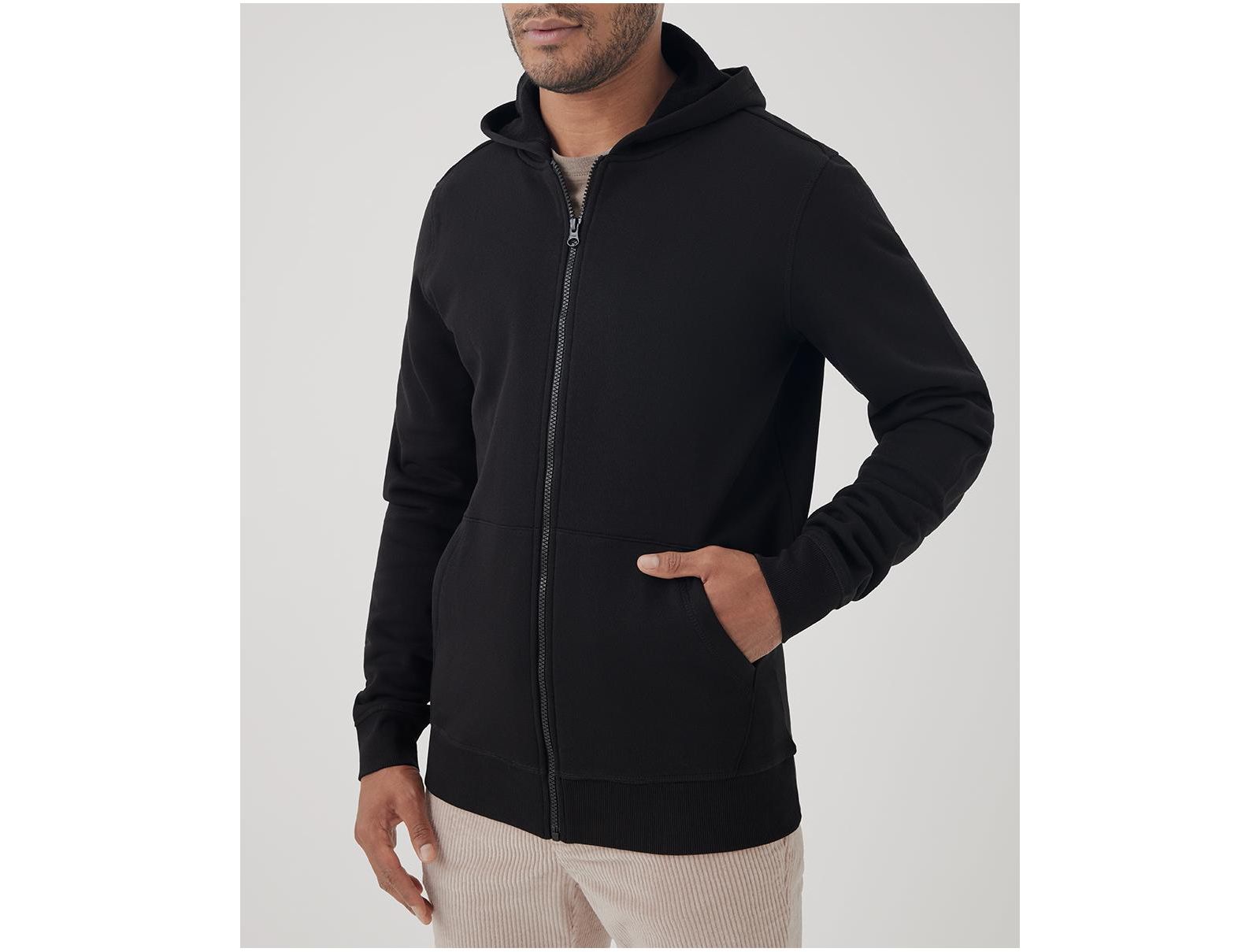 Мужское худи Pact Men's Organic Cotton Cloud Brushed Fleece Zip Hoodie