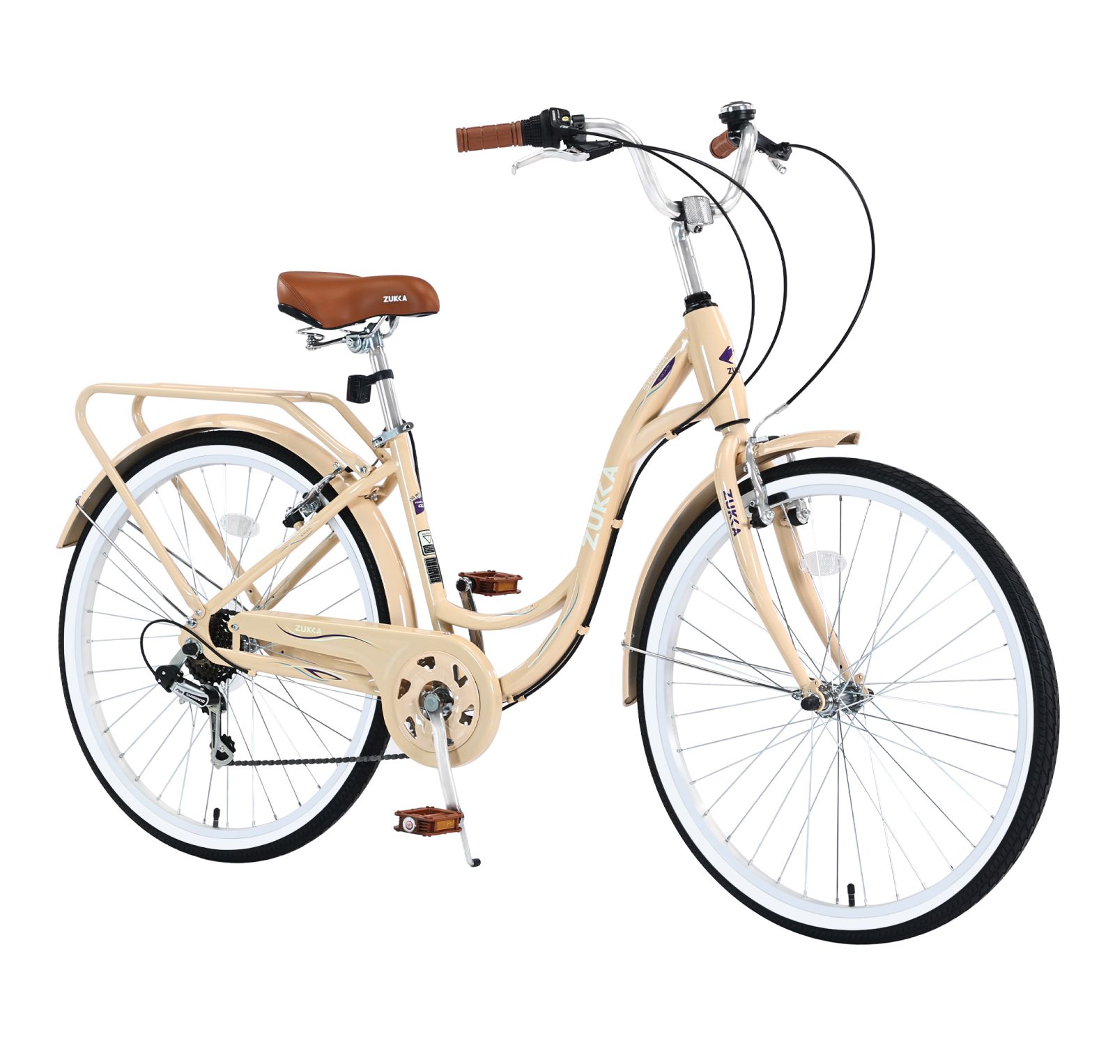 Streamdale 7 Speed, Steel Frame, Multiple Colors 24 Inch Ladies Bicycle