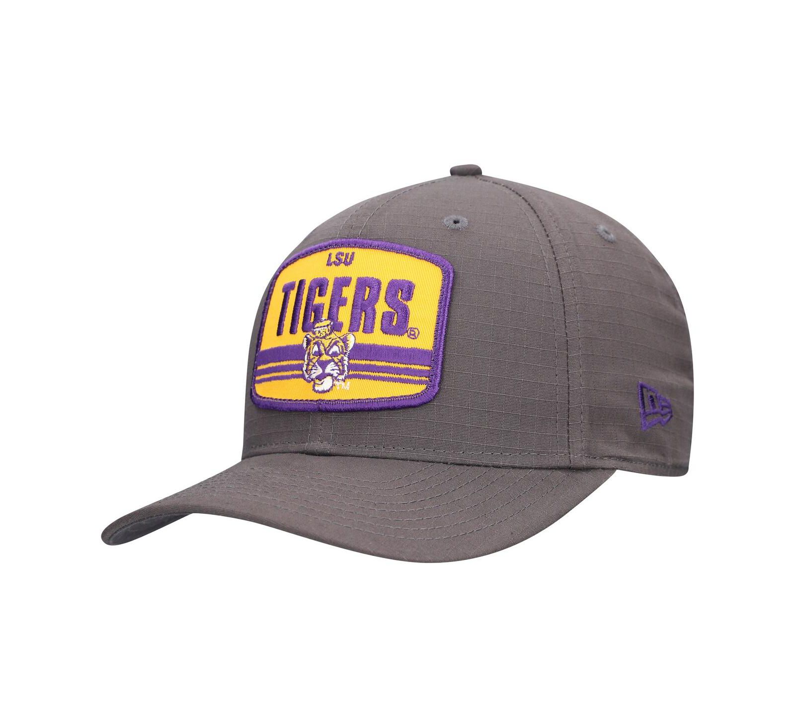 Мужская кепка New Era LSU Tigers Team Elevated 9SEVENTY Charcoal