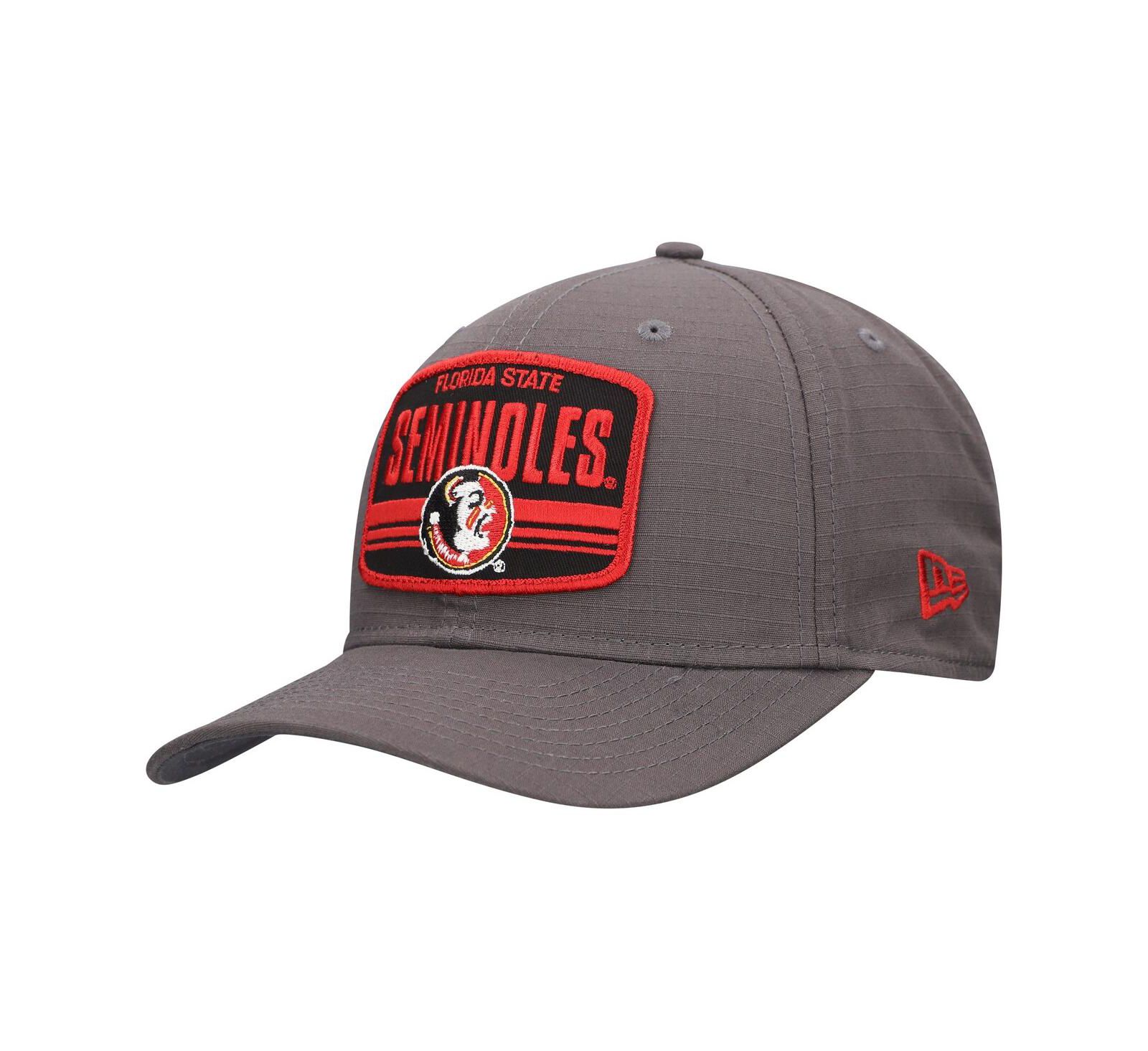 Мужская бейсболка New Era Charcoal Florida State Seminoles
