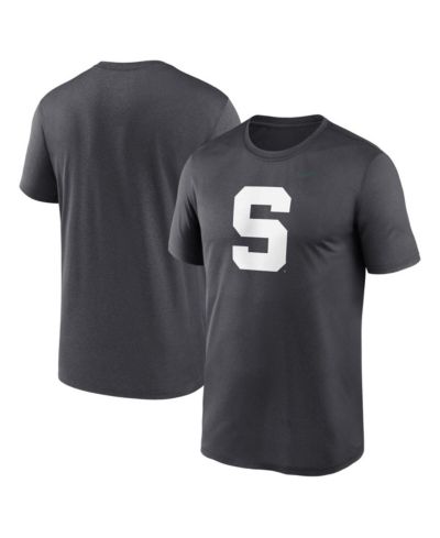 Nike Men's Anthracite Michigan State Spartans Primetime Legend Alternate Logo T-Shirt