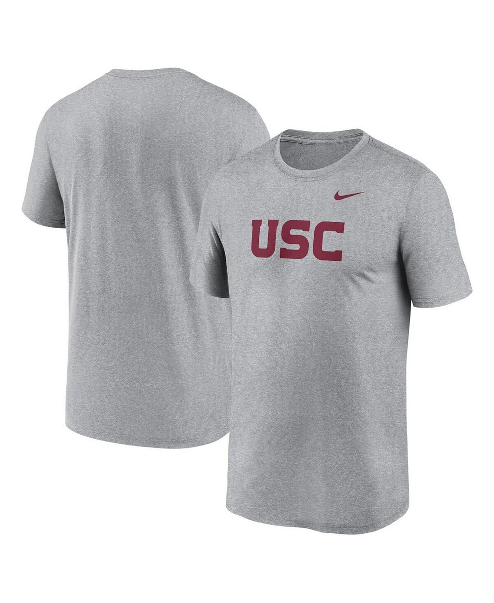 Nike Мужская футболка USC Trojans Primetime Legend, серая