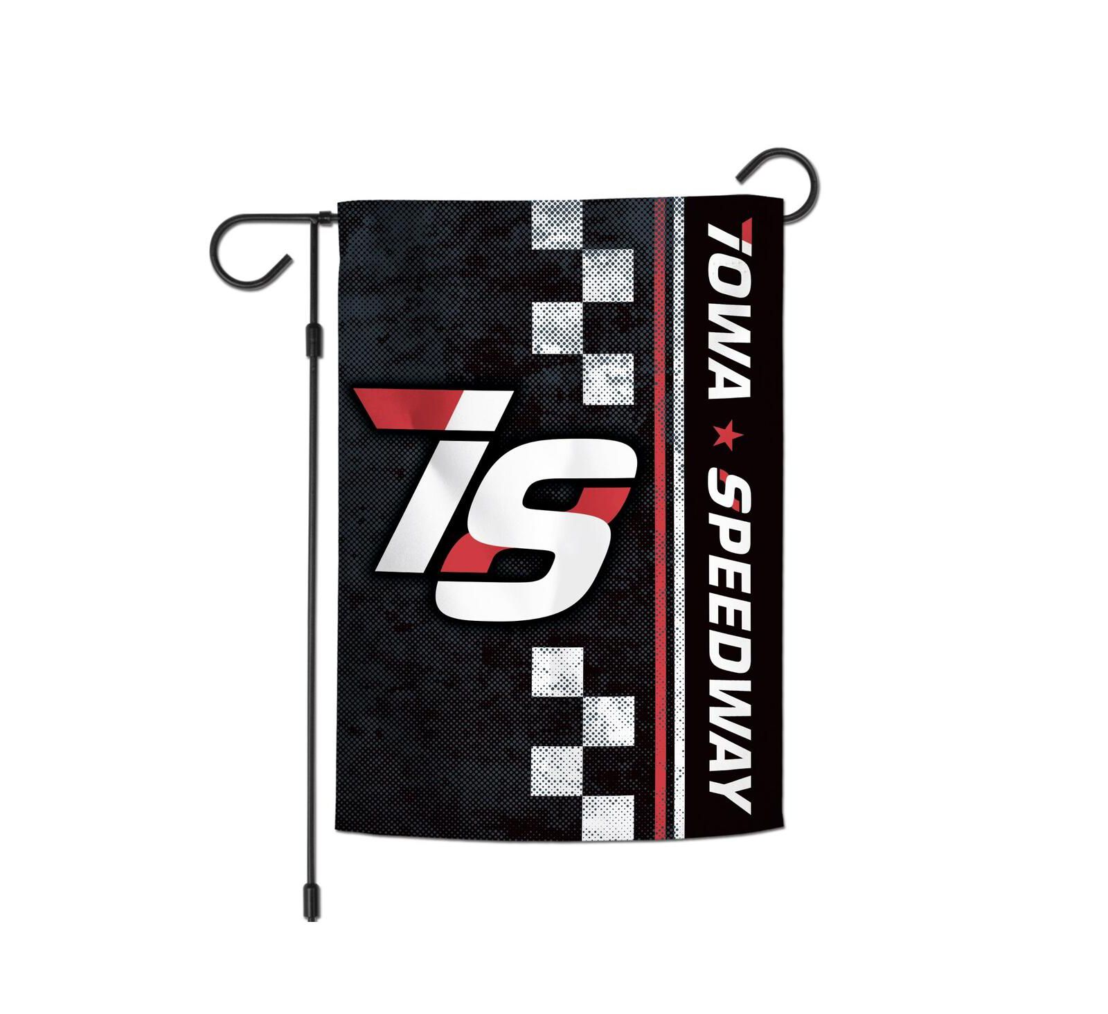 Wincraft двухсторонний садовый флаг Iowa Speedway, 12.5" x 18"