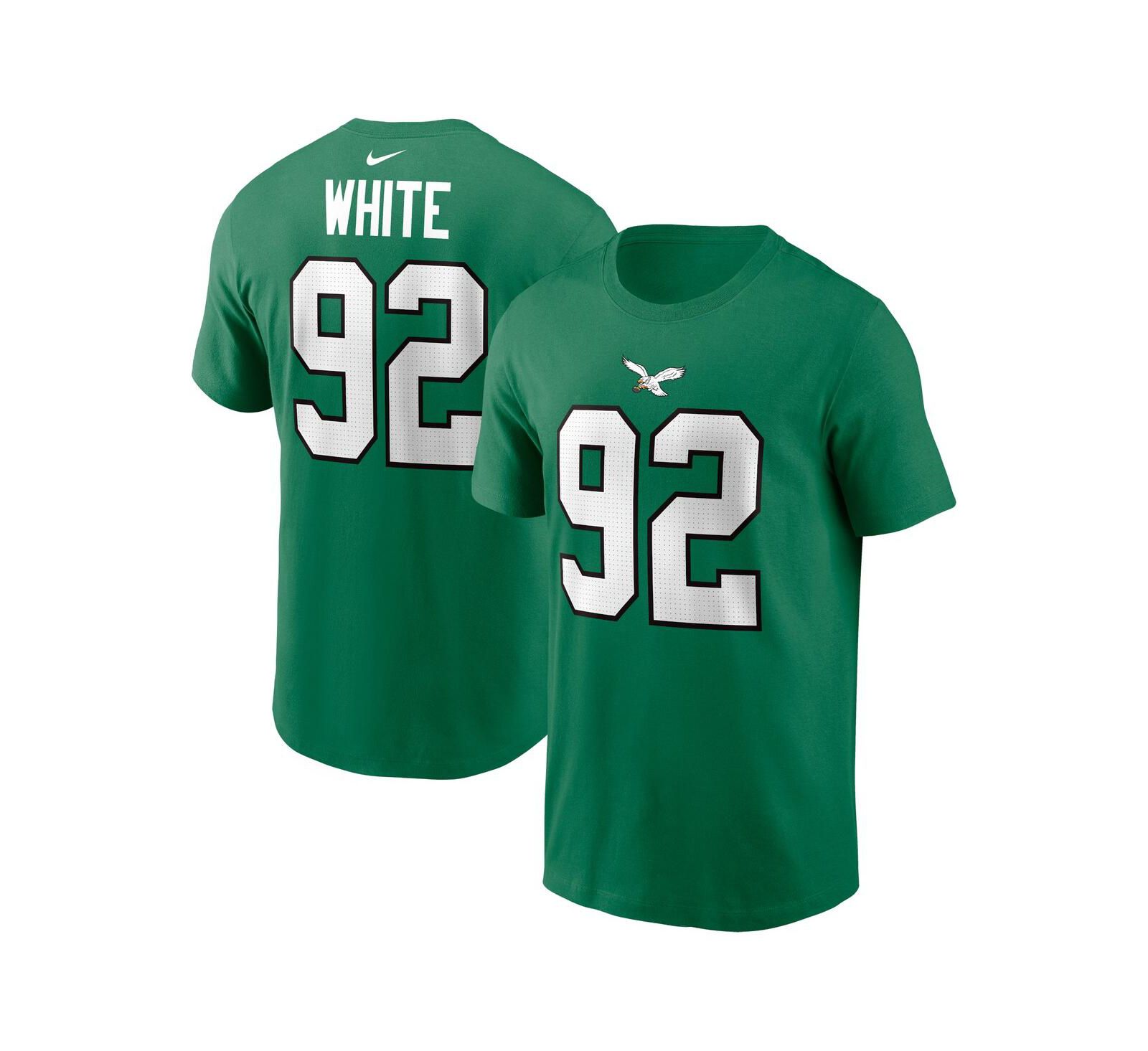 Nike Men's Reggie White Kelly-Green Philadelphia Eagles Retired Player Name & Number T-Shirt