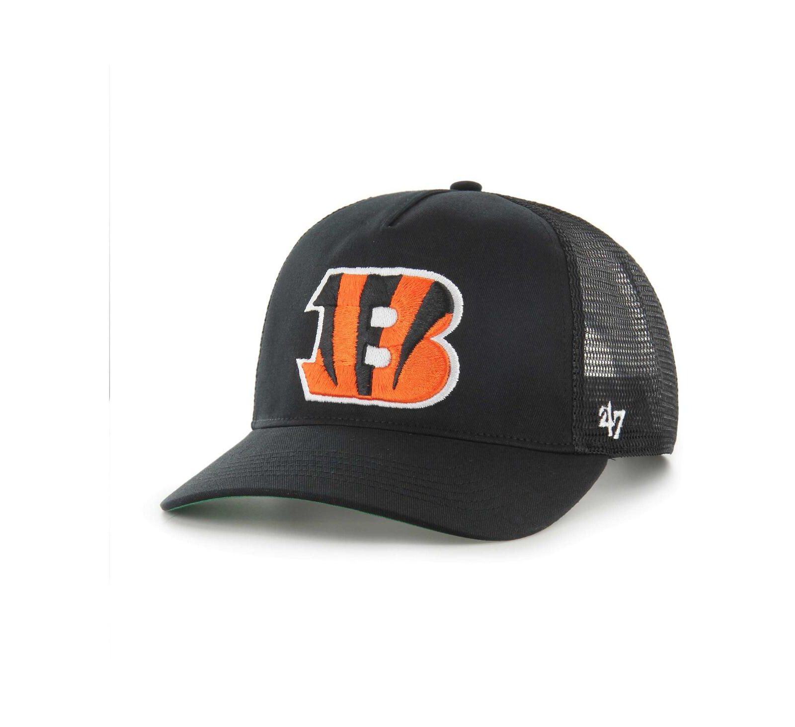 '47 Brand Men's Black Cincinnati Bengals Mesh Hitch Trucker Adjustable Hat