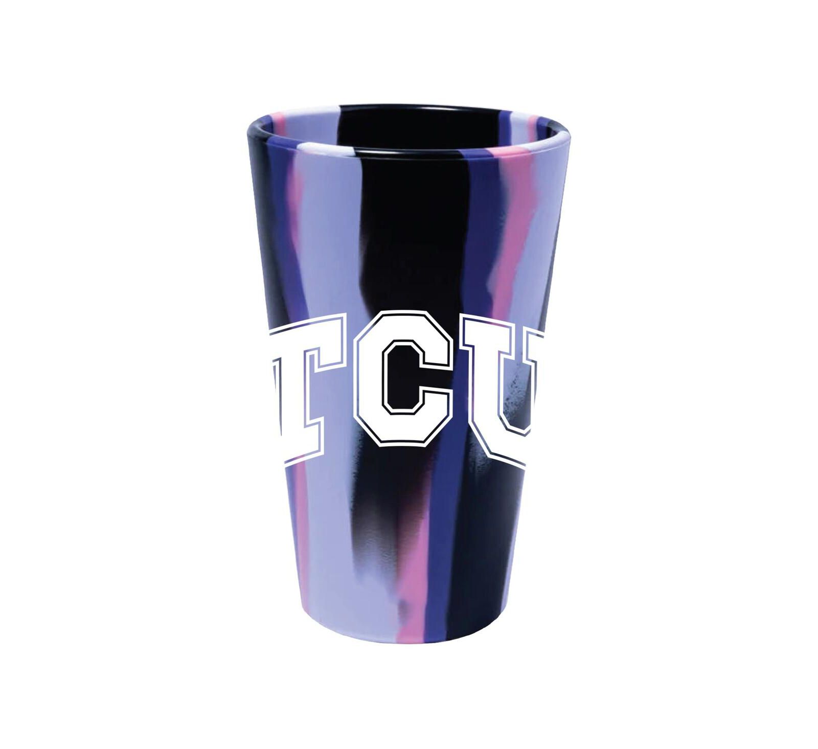 Стакан Wincraft TCU Horned Frogs 16oz. Fashion Silicone Pint Glass