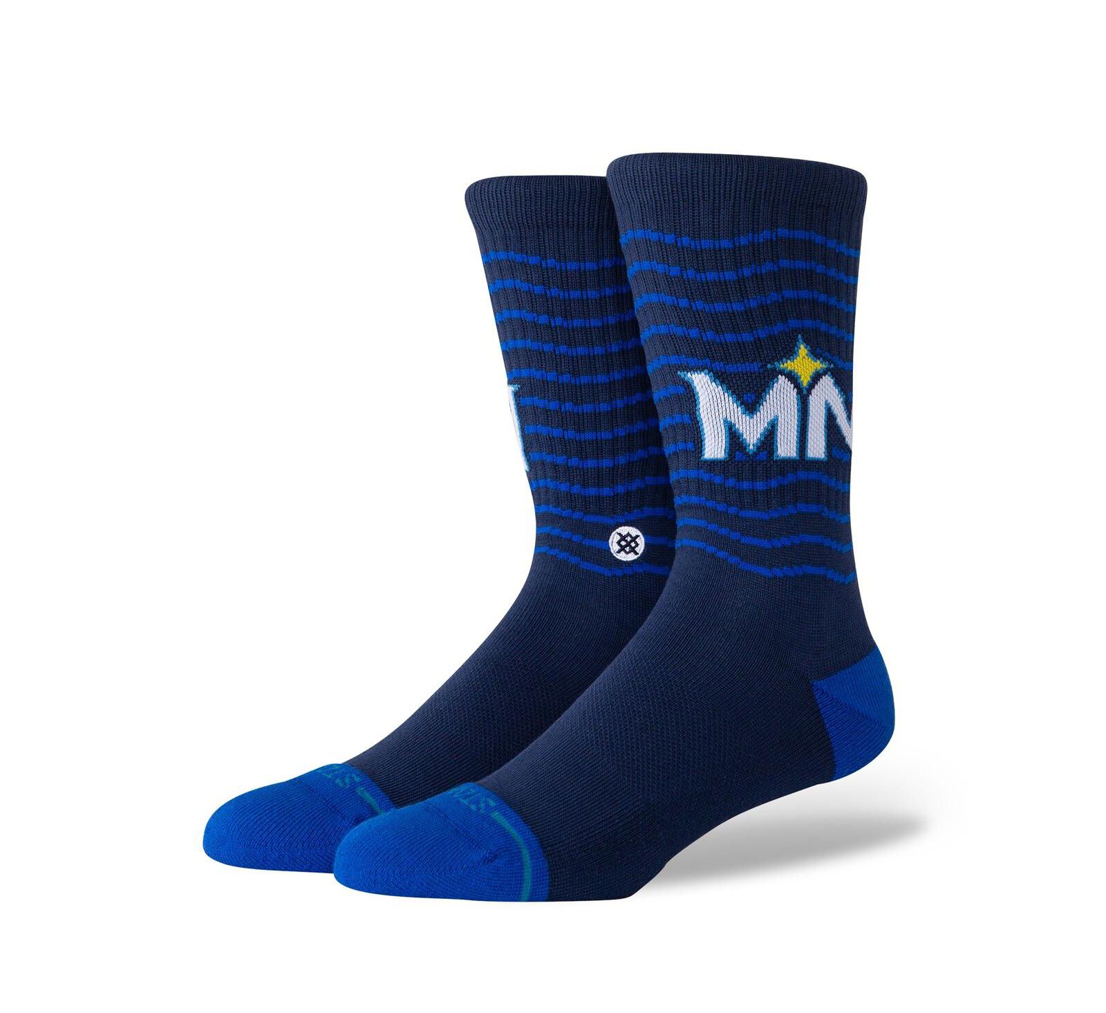 Stance Men's and Women's Blue Minnesota Twins 2024 City Connect Crew Socks