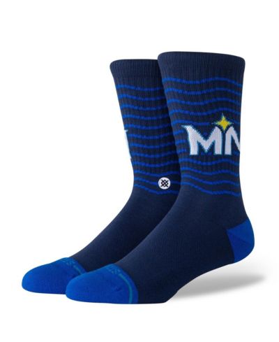 Мужские и женские носки Stance Blue Minnesota Twins 2024 City Connect Crew